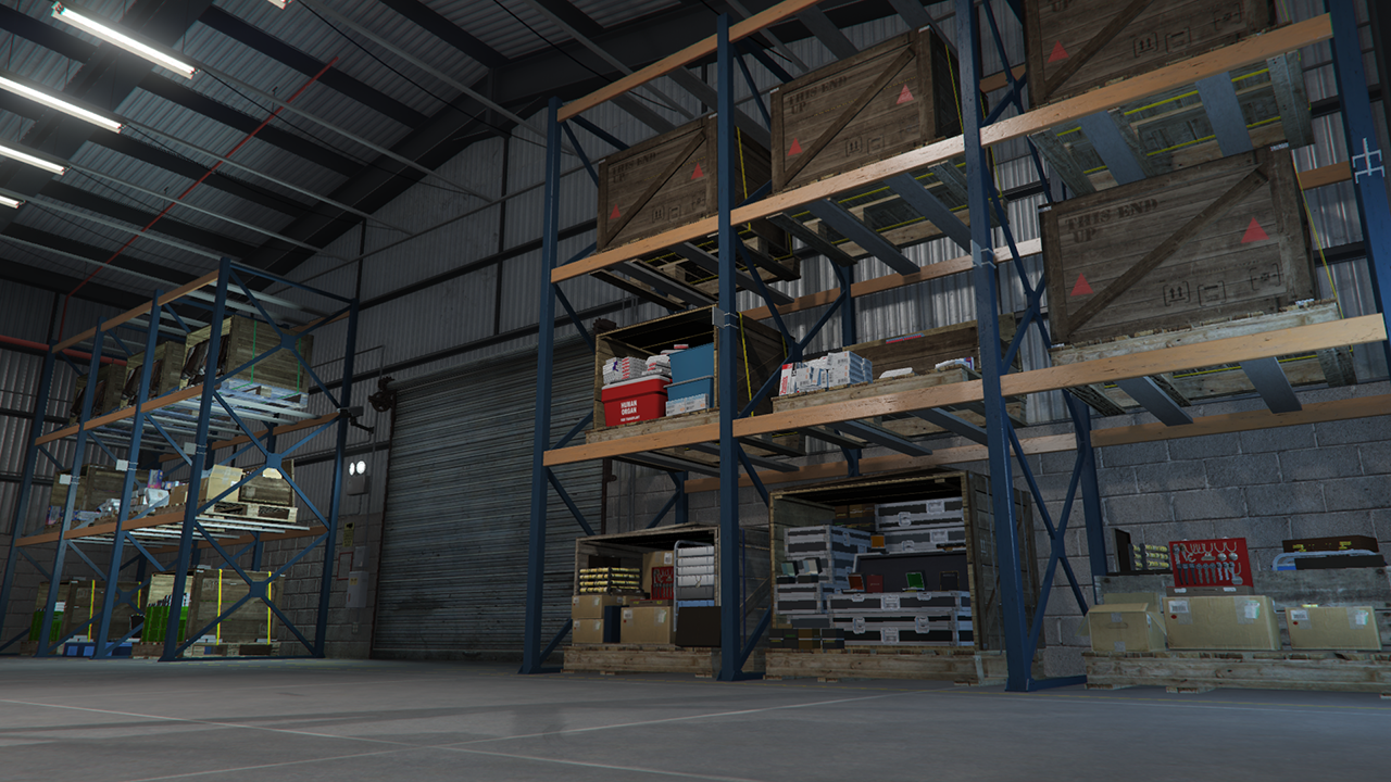Fully Stocked Warehouses  GTA5Mods.com